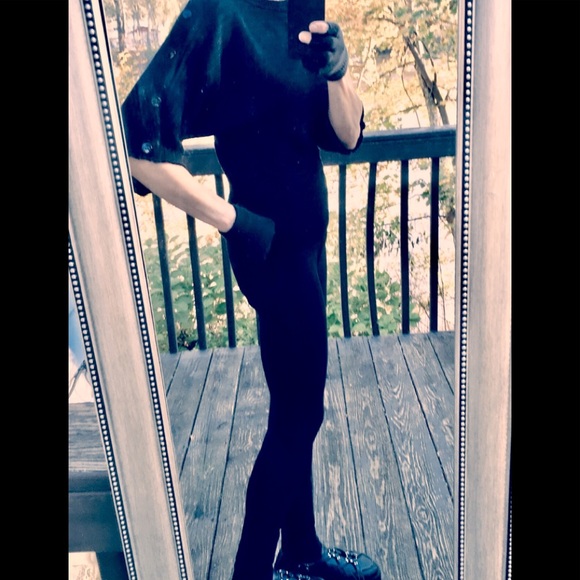 Top Black New York & Co. Short Sleeve - Picture 7 of 7